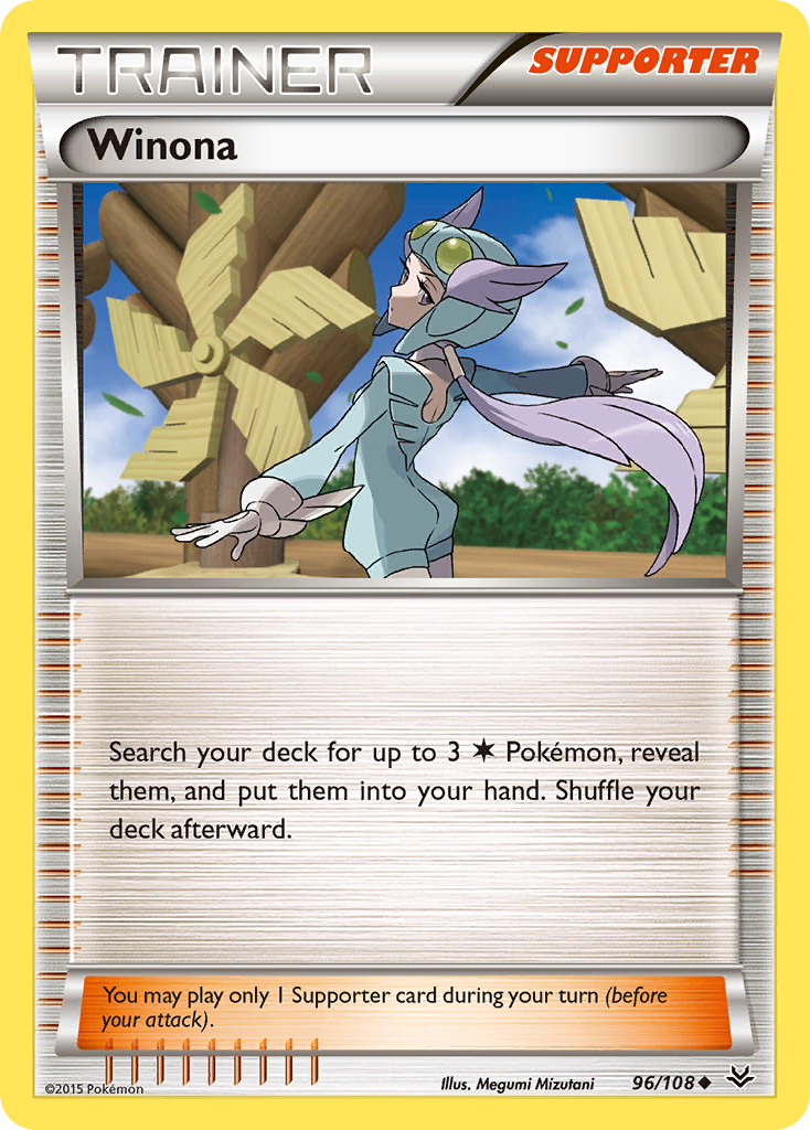 Winona (96/108) [XY: Roaring Skies] | Deep Dive Games St. Marys