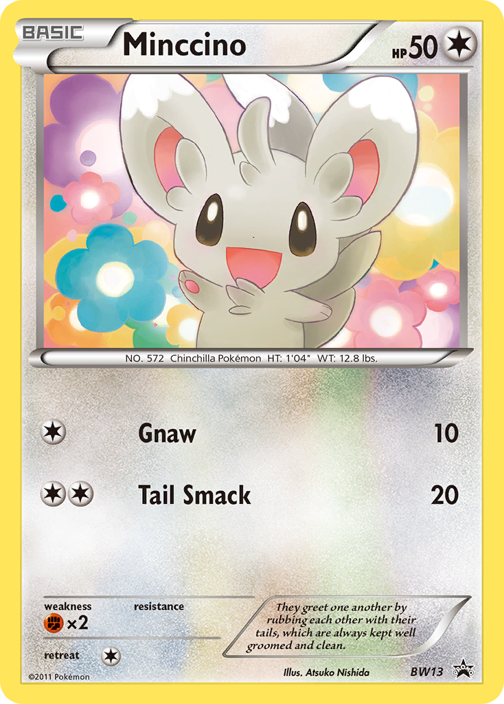 Minccino (BW13) [Black & White: Black Star Promos] | Deep Dive Games St. Marys