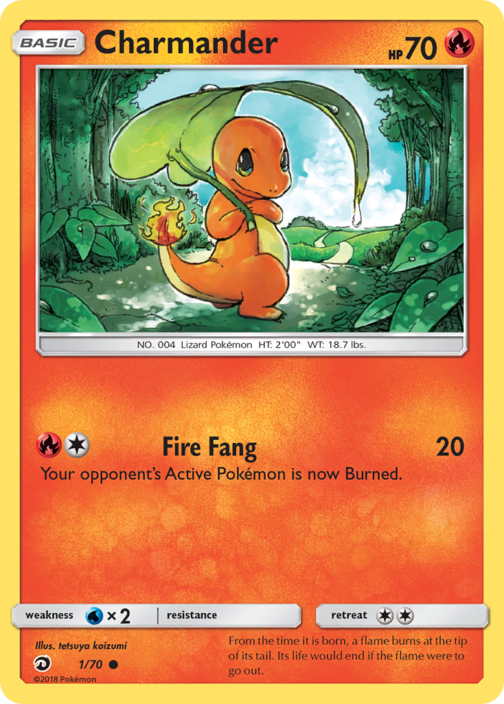 Charmander (1/70) [Sun & Moon: Dragon Majesty] | Deep Dive Games St. Marys