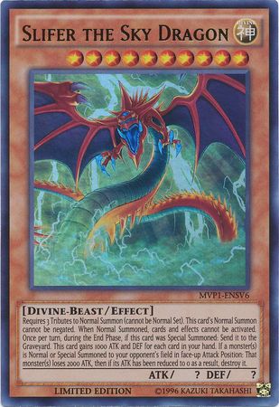 Slifer the Sky Dragon [MVP1-ENSV6] Ultra Rare | Deep Dive Games St. Marys