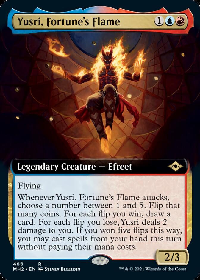 Yusri, Fortune's Flame (Extended Art) [Modern Horizons 2] | Deep Dive Games St. Marys