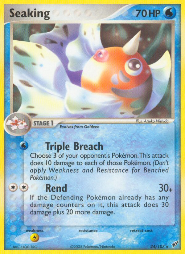 Seaking (24/107) [EX: Deoxys] | Deep Dive Games St. Marys