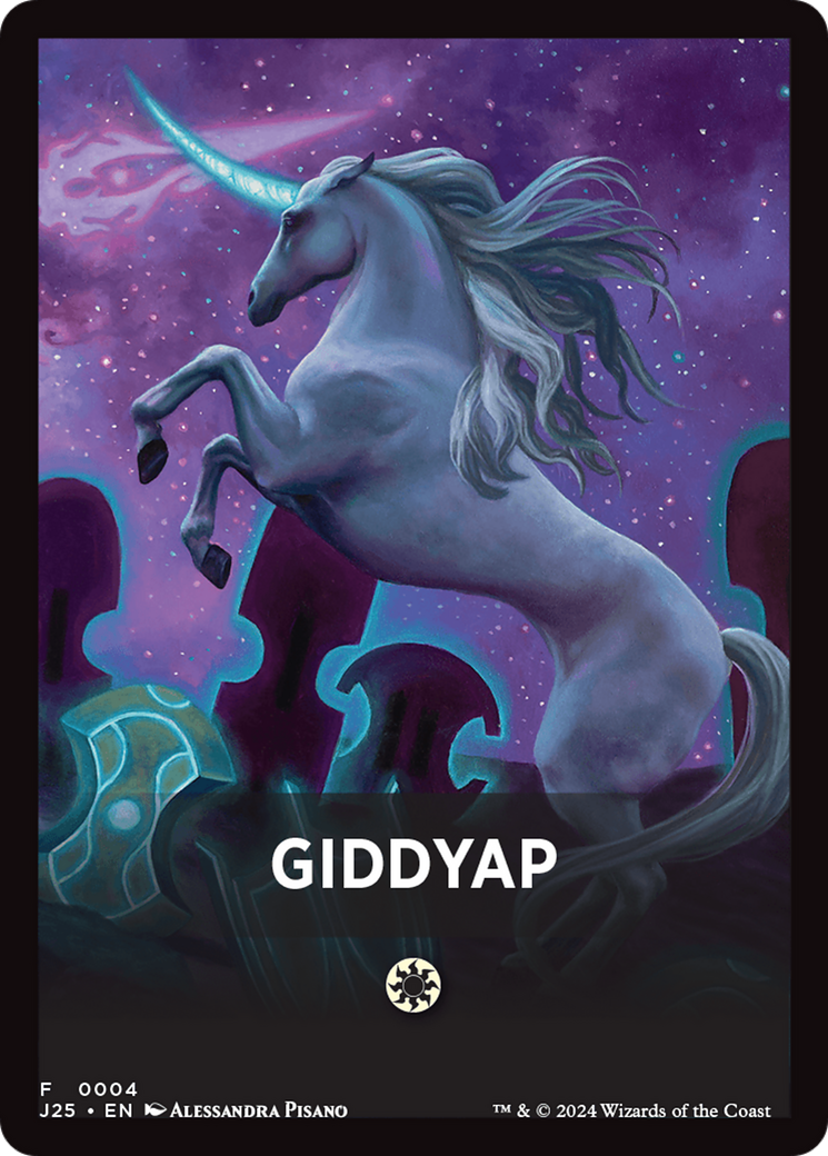 Giddyap Theme Card [Foundations Jumpstart Front Cards] | Deep Dive Games St. Marys