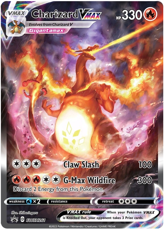 Charizard VMAX (SWSH261) [Sword & Shield: Black Star Promos] | Deep Dive Games St. Marys