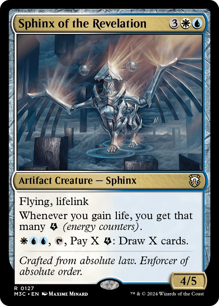 Sphinx of the Revelation [Modern Horizons 3 Commander] | Deep Dive Games St. Marys