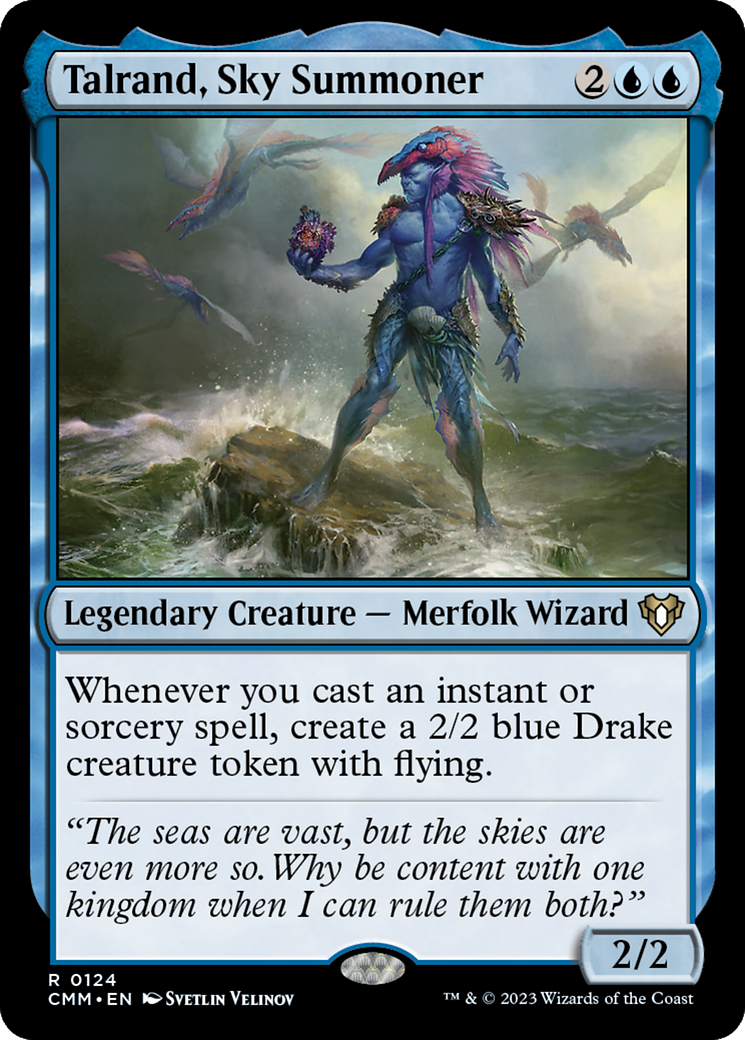 Talrand, Sky Summoner [Commander Masters] | Deep Dive Games St. Marys