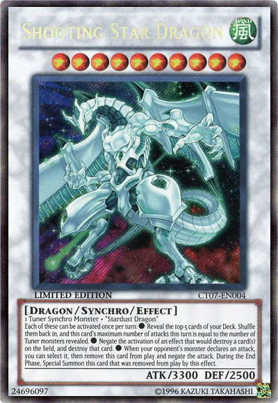 Shooting Star Dragon [CT07-EN004] Secret Rare | Deep Dive Games St. Marys