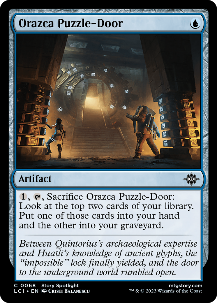 Orazca Puzzle-Door [The Lost Caverns of Ixalan] | Deep Dive Games St. Marys