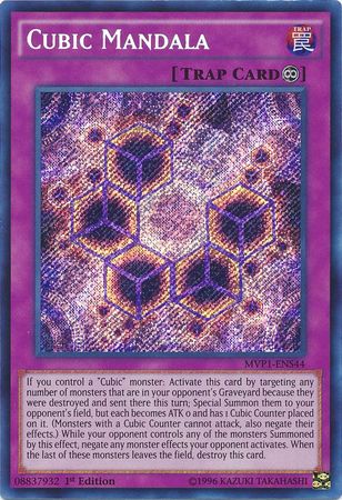 Cubic Mandala [MVP1-ENS44] Secret Rare | Deep Dive Games St. Marys