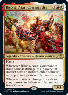 Risona, Asari Commander [Kamigawa: Neon Dynasty] | Deep Dive Games St. Marys