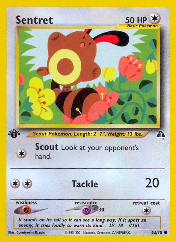 Sentret (63/75) [Neo Discovery 1st Edition] | Deep Dive Games St. Marys