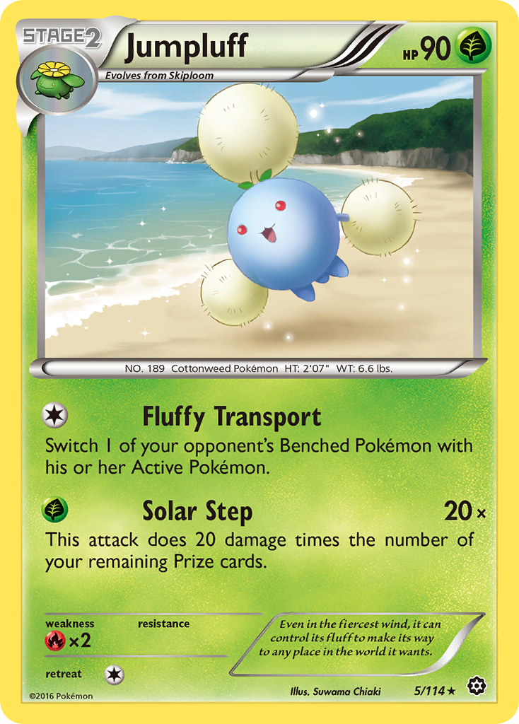 Jumpluff (5/114) [XY: Steam Siege] | Deep Dive Games St. Marys