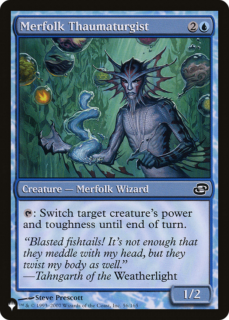 Merfolk Thaumaturgist [The List] | Deep Dive Games St. Marys