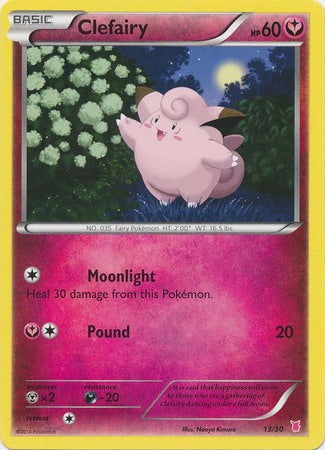 Clefairy (13/30) [XY: Trainer Kit 1 - Wigglytuff] | Deep Dive Games St. Marys