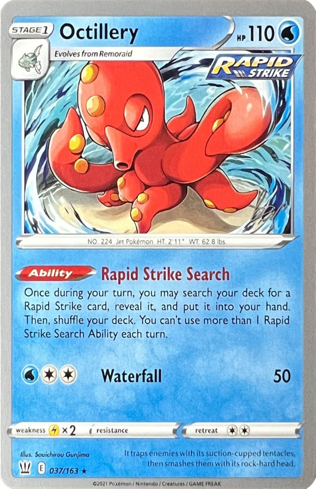 Octillery (037/163) (Cheryl Again - Sebastian Lashmet) [World Championships 2022] | Deep Dive Games St. Marys