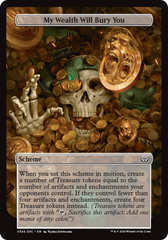 My Wealth Will Bury You (Full Art) [Duskmourn: Archenemy] | Deep Dive Games St. Marys