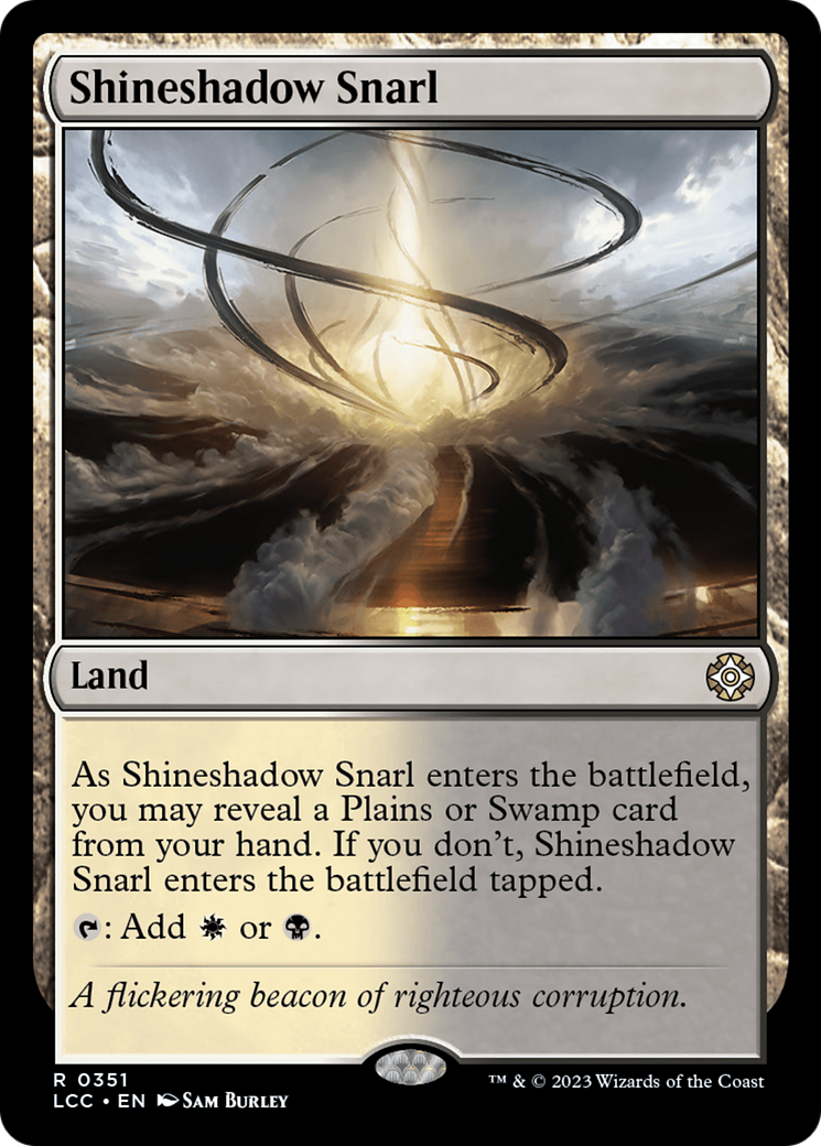 Shineshadow Snarl [The Lost Caverns of Ixalan Commander] | Deep Dive Games St. Marys