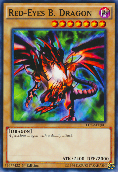 Red-Eyes B. Dragon [LDK2-ENJ01] Common | Deep Dive Games St. Marys