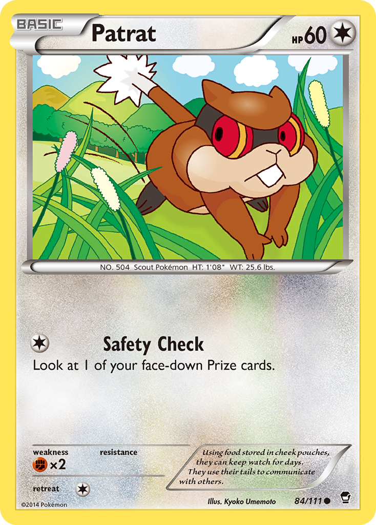 Patrat (84/111) [XY: Furious Fists] | Deep Dive Games St. Marys