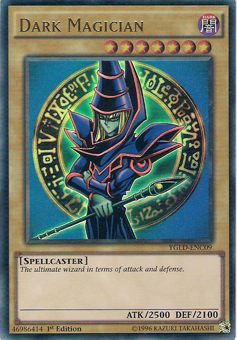 Dark Magician [YGLD-ENC09] Ultra Rare | Deep Dive Games St. Marys