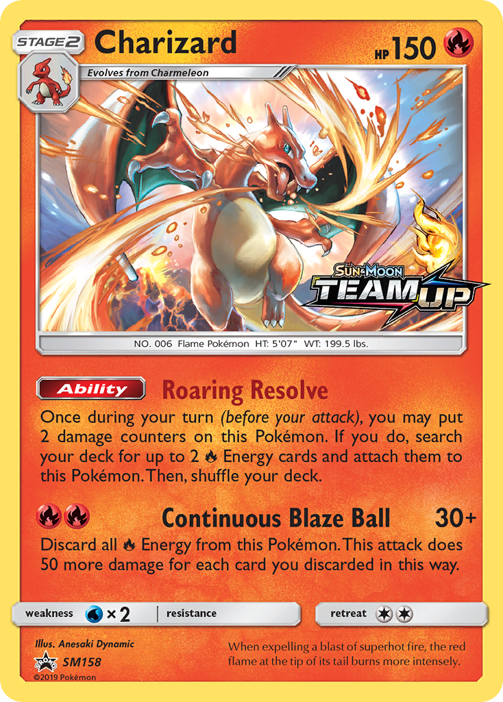 Charizard (SM158) [Sun & Moon: Black Star Promos] | Deep Dive Games St. Marys