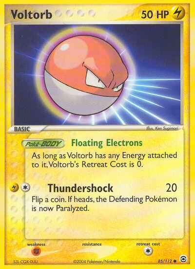 Voltorb (85/112) [EX: FireRed & LeafGreen] | Deep Dive Games St. Marys