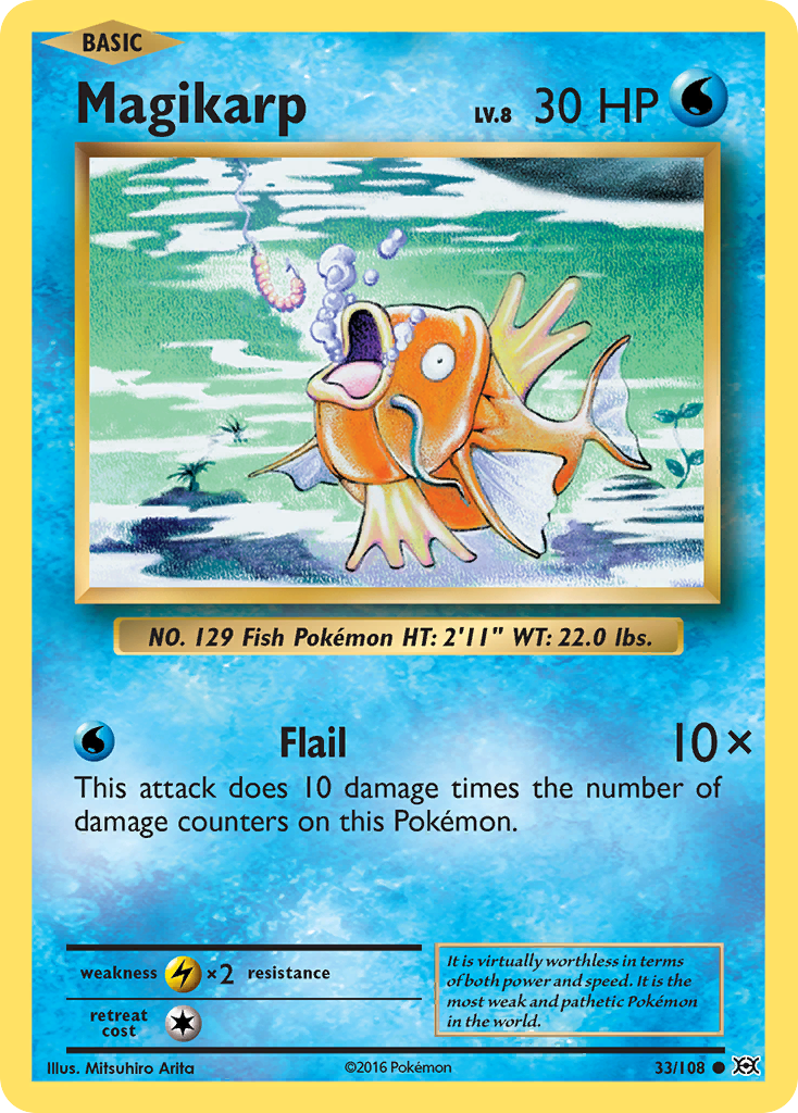 Magikarp (33/108) [XY: Evolutions] | Deep Dive Games St. Marys