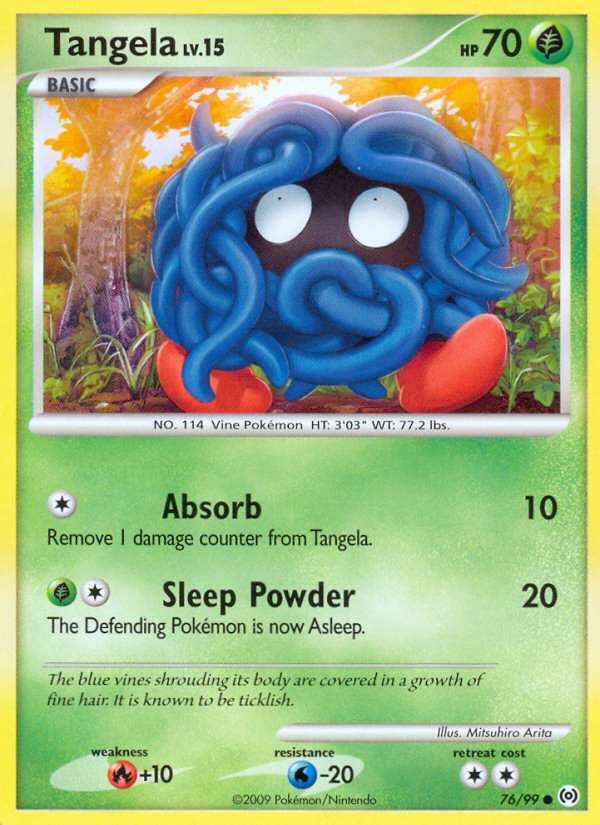 Tangela (76/99) [Platinum: Arceus] | Deep Dive Games St. Marys