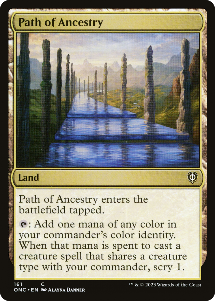 Path of Ancestry [Phyrexia: All Will Be One Commander] | Deep Dive Games St. Marys