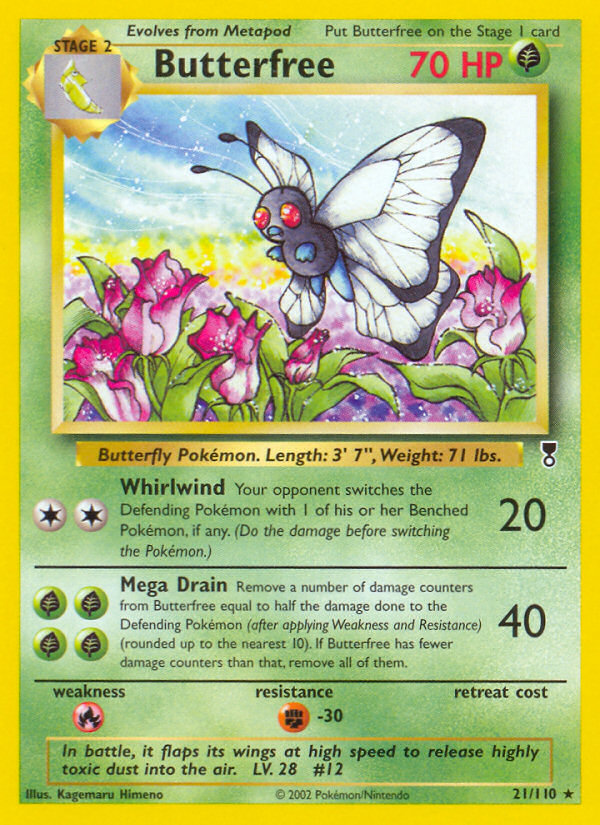 Butterfree (21/110) [Legendary Collection] | Deep Dive Games St. Marys