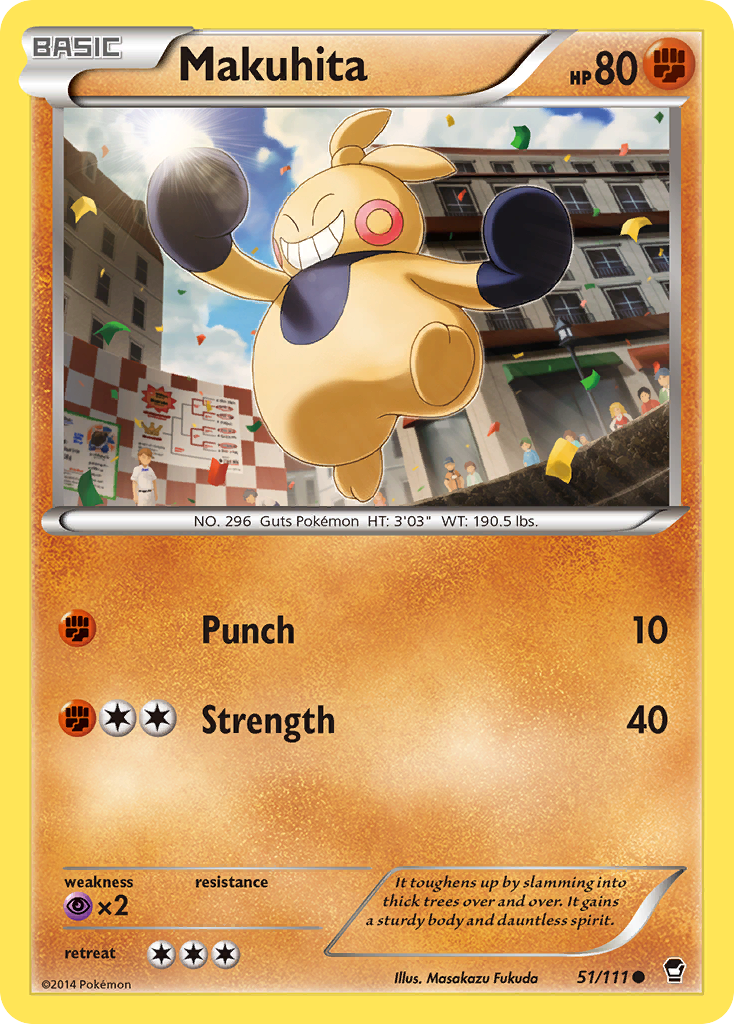 Makuhita (51/111) [XY: Furious Fists] | Deep Dive Games St. Marys