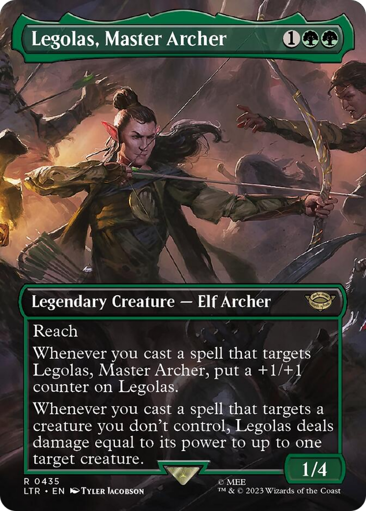 Legolas, Master Archer (Borderless Alternate Art) [The Lord of the Rings: Tales of Middle-Earth] | Deep Dive Games St. Marys