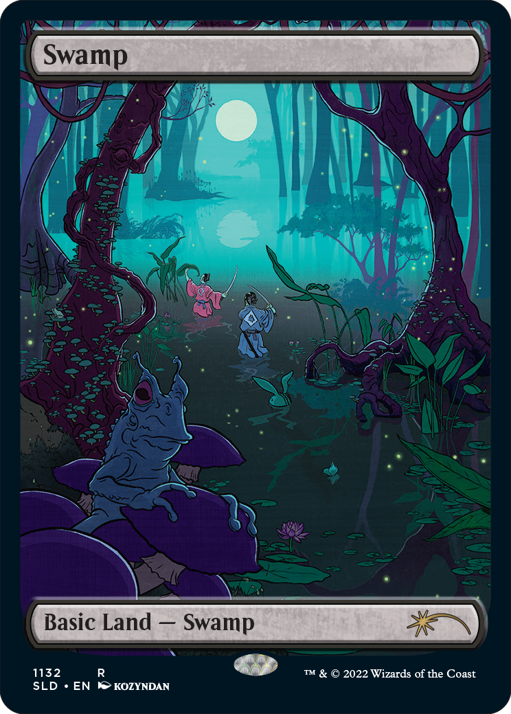 Swamp (1132) (Full-Art) [Secret Lair Drop Series] | Deep Dive Games St. Marys