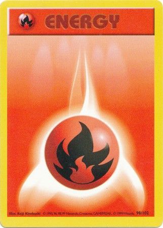 Fire Energy (98/102) [Base Set Shadowless Unlimited] | Deep Dive Games St. Marys