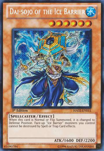 Dai-sojo of the Ice Barrier [HA02-EN011] Secret Rare | Deep Dive Games St. Marys