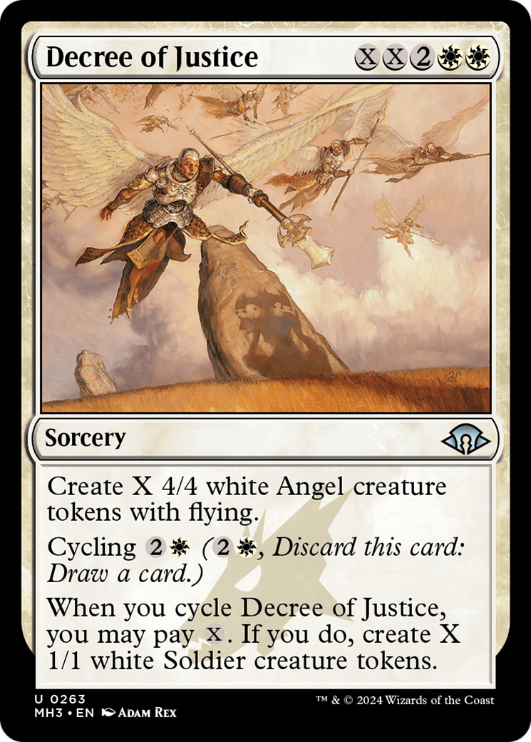 Decree of Justice [Modern Horizons 3] | Deep Dive Games St. Marys