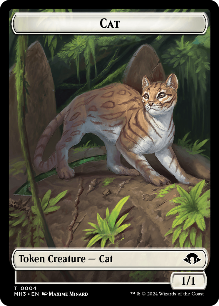 Cat Token [Modern Horizons 3 Tokens] | Deep Dive Games St. Marys