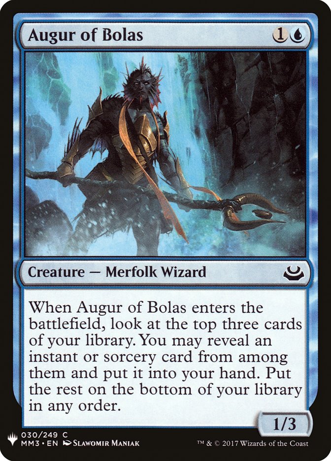 Augur of Bolas [Mystery Booster] | Deep Dive Games St. Marys