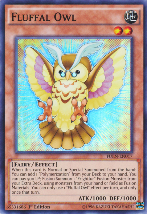 Fluffal Owl [FUEN-EN017] Super Rare | Deep Dive Games St. Marys