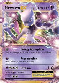 Mewtwo EX (52/108) (Jumbo Card) [XY: Evolutions] | Deep Dive Games St. Marys