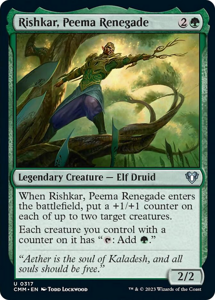 Rishkar, Peema Renegade [Commander Masters] | Deep Dive Games St. Marys