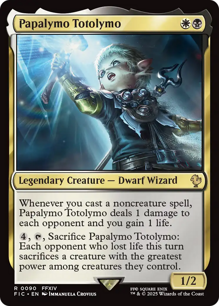 Papalymo Totolymo [FINAL FANTASY Commander] | Deep Dive Games St. Marys