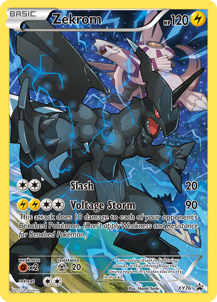 Zekrom (XY76) [XY: Black Star Promos] | Deep Dive Games St. Marys