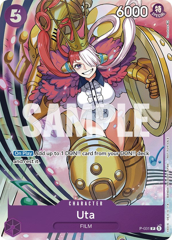 Uta (Event Pack Vol. 1) [One Piece Promotion Cards] | Deep Dive Games St. Marys