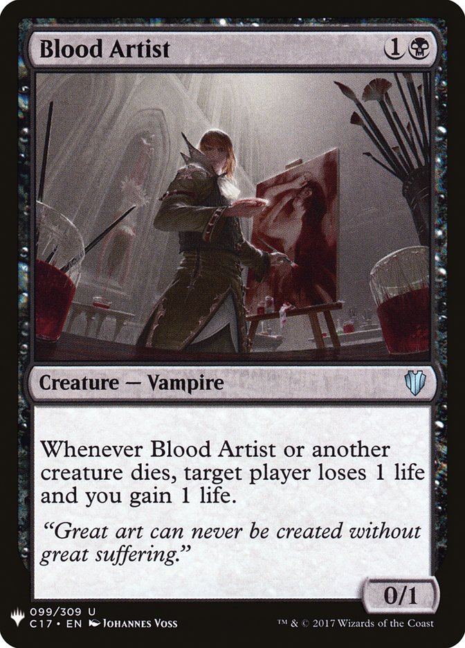 Blood Artist [Mystery Booster] | Deep Dive Games St. Marys