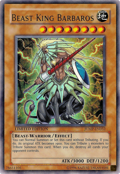 Beast King Barbaros [JUMP-EN032] Ultra Rare | Deep Dive Games St. Marys