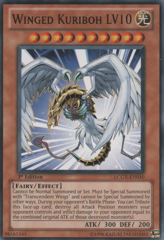 Winged Kuriboh LV10 [LCGX-EN010] Common | Deep Dive Games St. Marys