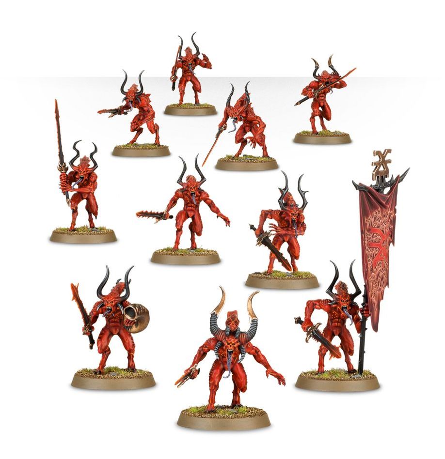 Daemons Of Khorne Bloodletters - Age of Sigmar | Deep Dive Games St. Marys