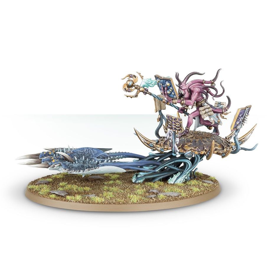 Fateskimmer, Herald of Tzeentch on Burning Chariot | Deep Dive Games St. Marys