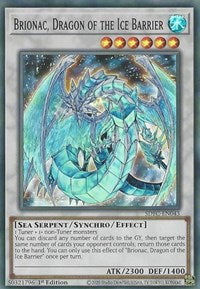 Brionac, Dragon of the Ice Barrier [SDFC-EN043] Super Rare | Deep Dive Games St. Marys